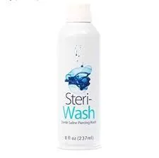 Steri-Wash — Solución salina para piercings